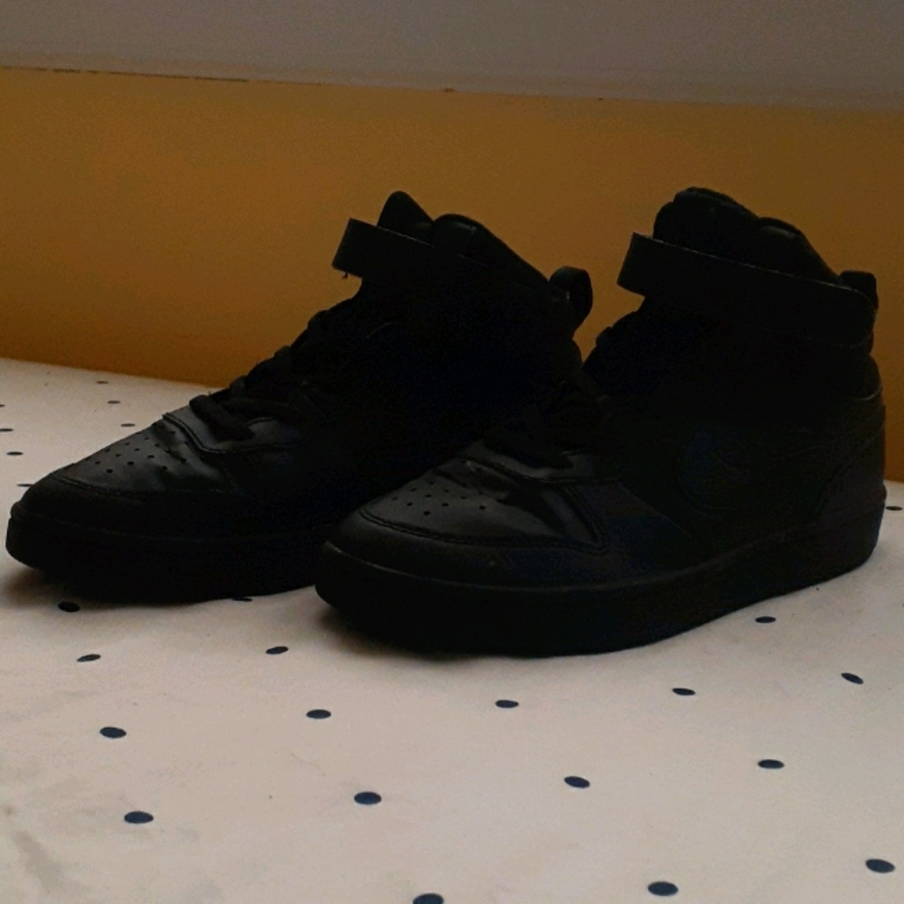 Black Nike high tops